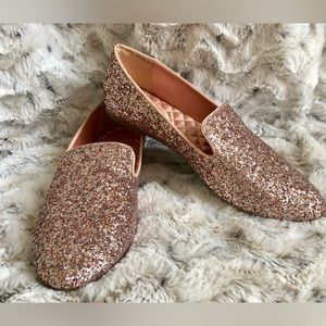 Birdies Rose Gold Flats Size 10.5